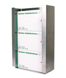 Seinäteline käsineIlle, ruostumaton teräs