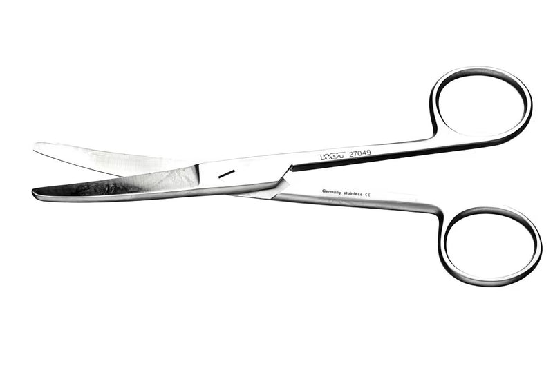 Kirurgiset sakset ty/ty, WDT, käyrät, 14 cm