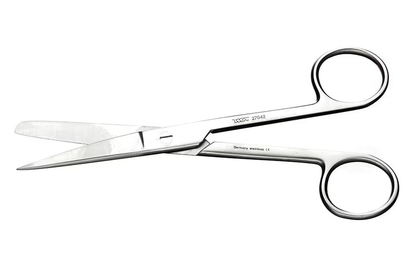 Kirurgiset sakset te/ty, WDT, suorat, 16 cm