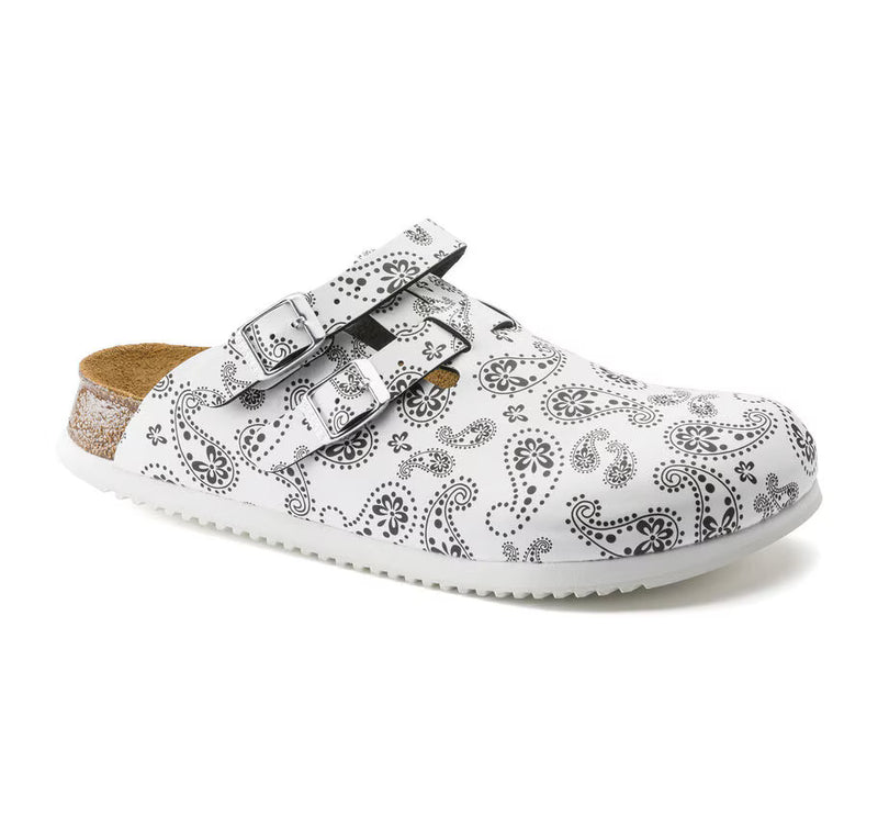 Birkenstock KAY työkengät, Paisley musta/valkoinen
