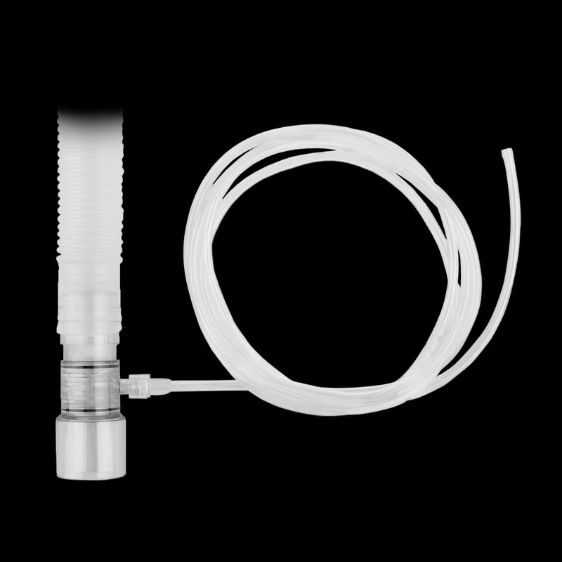 Poistoilmasarja anestesiakaasun/CO2:n tyhjentämiseen