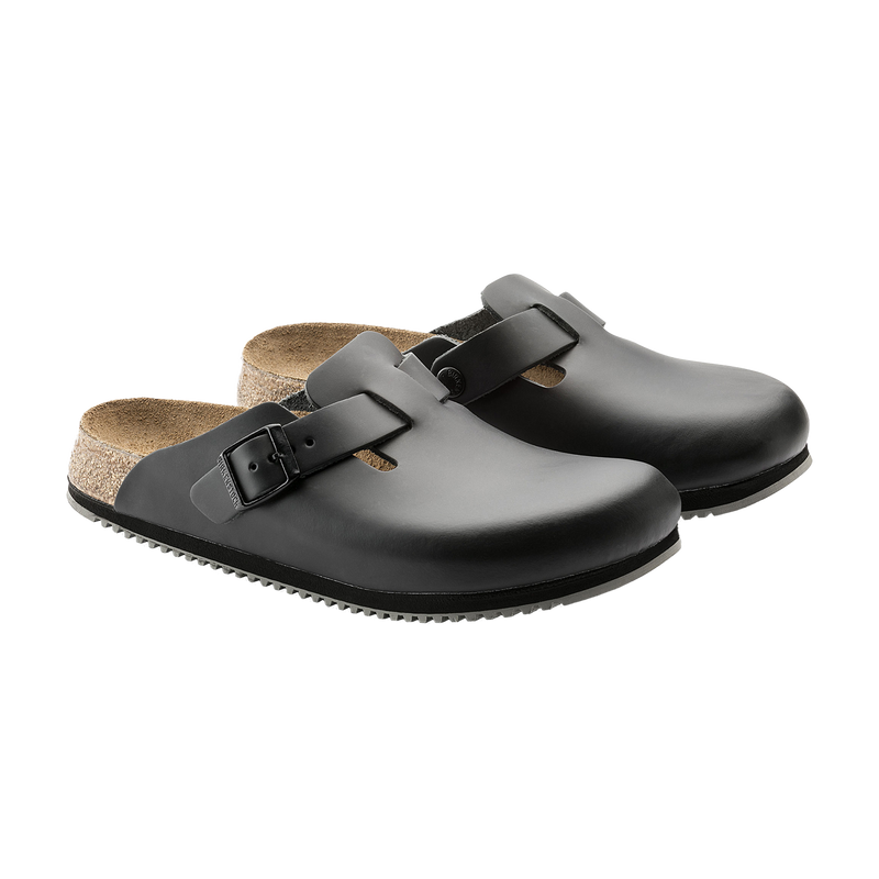 Birkenstock Boston Super Grip työkengät, musta