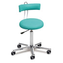 Pyörivä jakkara selkänojalla