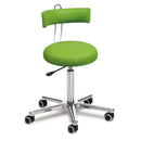 Pyörivä jakkara selkänojalla